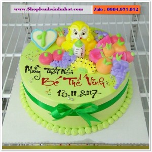 Bánh Sinh Nhật Con Khỉ Tuổi Thân - T17